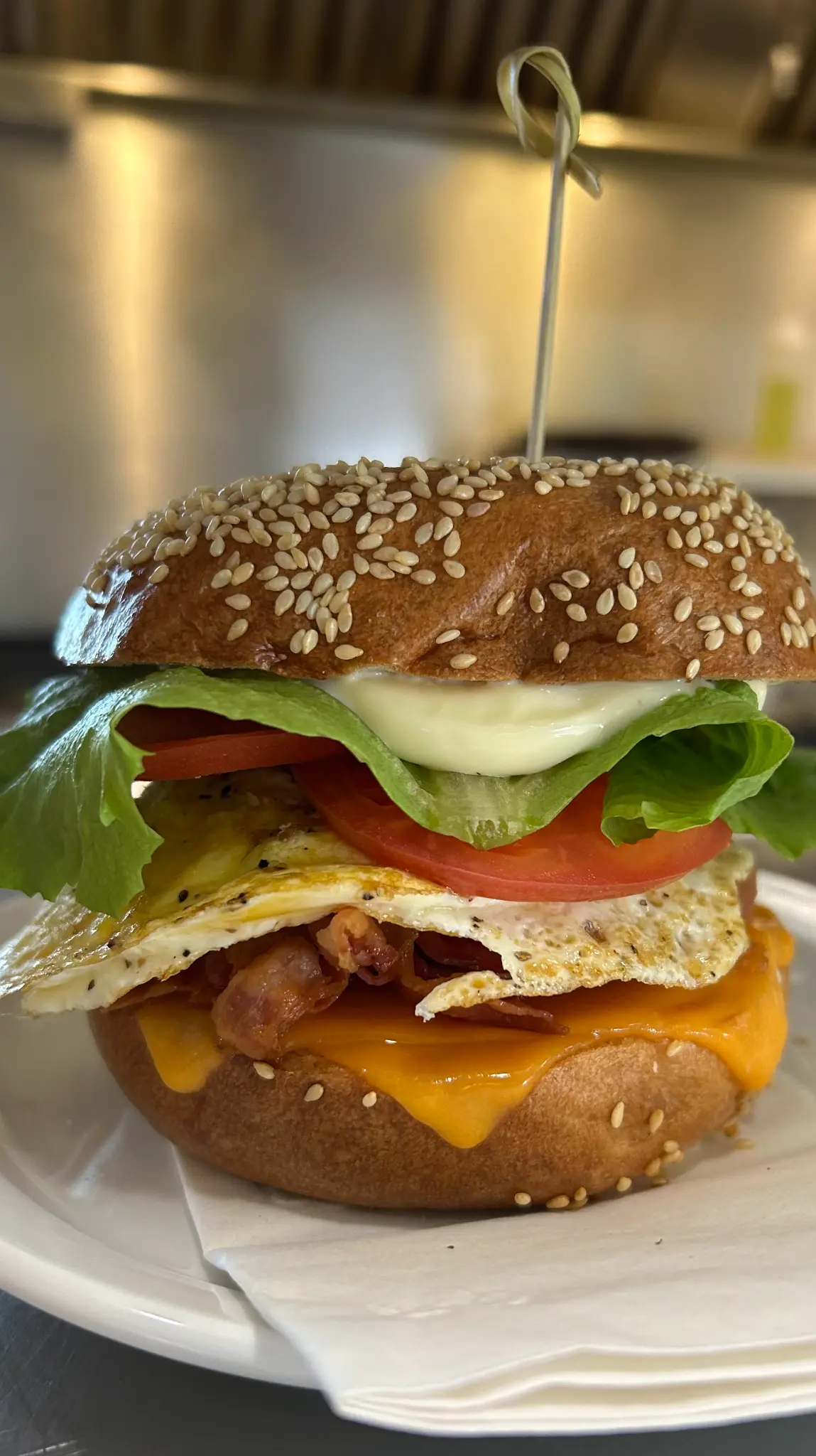 Bagel sandwich